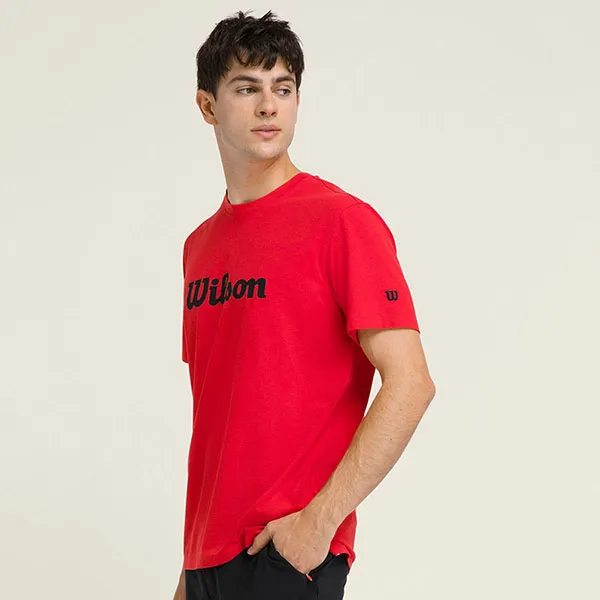 Áo Thun Nam Wilson Easy Street Tee Tshirt Màu Đỏ Size S (Form Âu)
