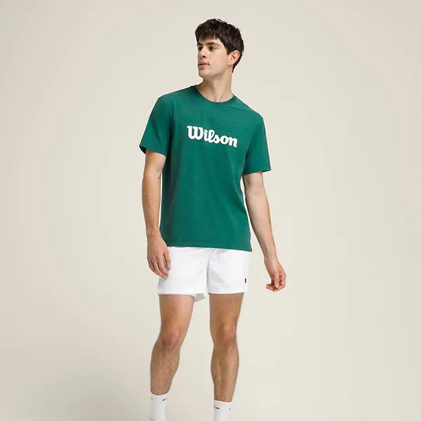 Áo Thun Nam Wilson Easy Street Tee Tshirt Màu Xanh Green Size S (Form Âu)