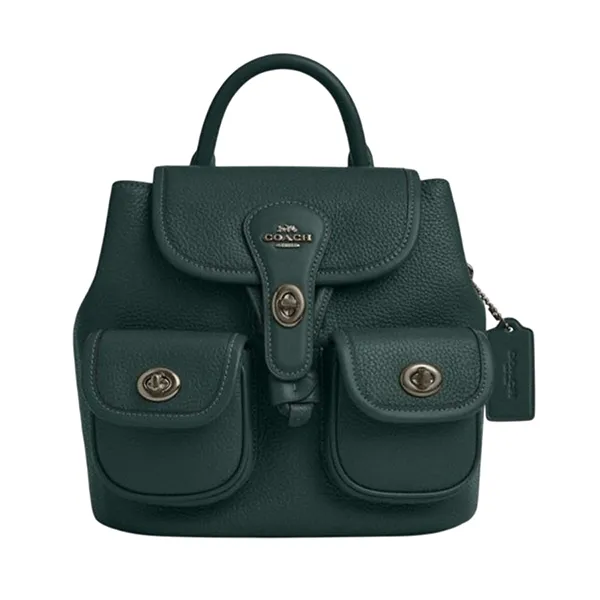 Balo Nữ Coach Hadley Backpack CBH09-QBCEH Màu Xanh Green