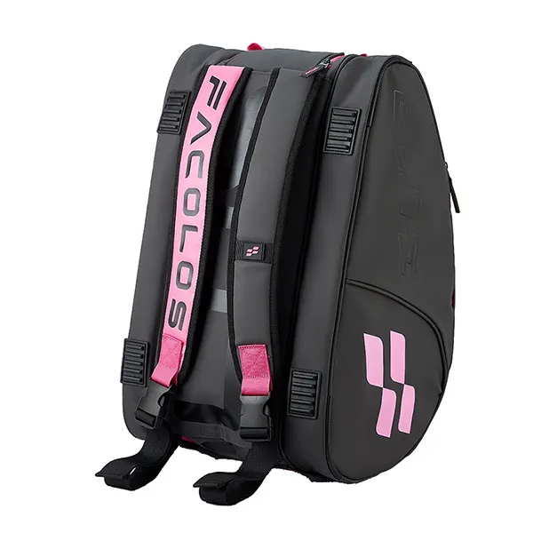 Balo Pickleball Facolos Elite Backpack Pink Neon Màu Đen/Hồng