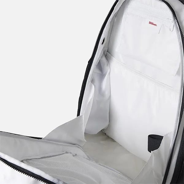 Balo Tennis/Pickleball Wilson Shield Backpack W251006TBP12 Màu Trắng