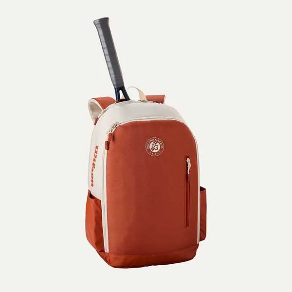 Balo Tennis Wilson Roland-Garros 2025 Team Backpack WR8045501001 Màu Kem Cam