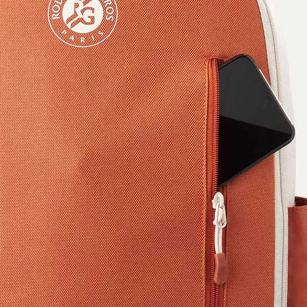 Balo Tennis Wilson Roland-Garros 2025 Team Backpack WR8045501001 Màu Kem Cam