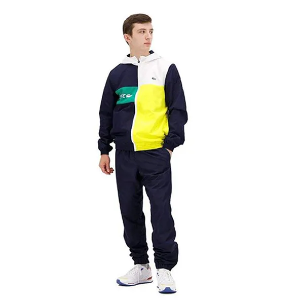 Bộ Quần Áo Gió Nam Lacoste WH2767 Sport Phối Màu Size 4