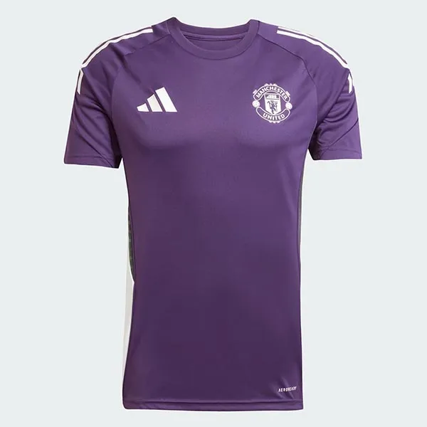 Bộ Quần Áo Nam Adidas Manchester United Tiro 25 Competition Training JP3112/JP3121 Màu Đen Tím Size L