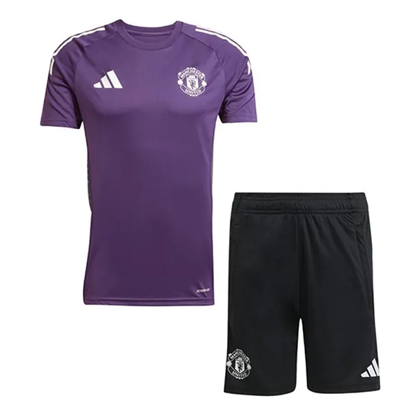Bộ Quần Áo Nam Adidas Manchester United Tiro 25 Competition Training JP3112/JP3121 Màu Đen Tím Size L