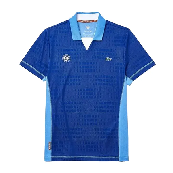 Bộ Quần Áo Nam Lacoste Men's Roland Garros Màu Xanh Blue