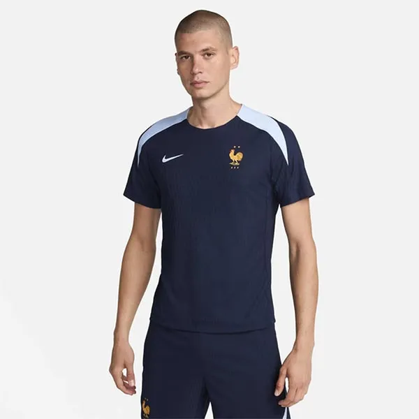 Bộ Quần Áo Tennis/Pickleball Nam Nike Men’s FFF Strike Elite Dri Fit ADV Football Blackened Blue FJ1899-498/FJ2202-499 Màu Xanh Blue Size S (Form Âu)