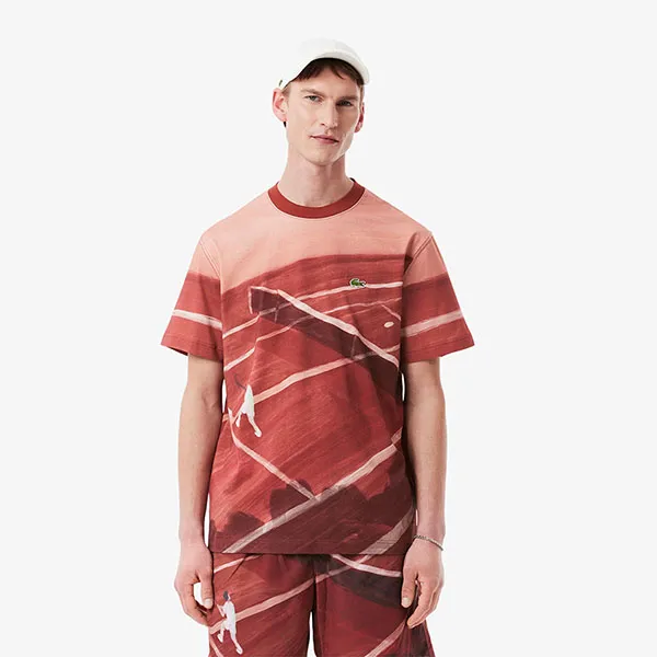 Bộ Tennis/Pickleball Nam Lacoste Men's Classic Fit TH0739/MH2126 Màu Nâu Size 3