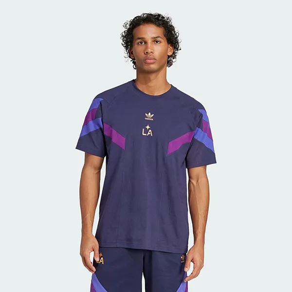 Bộ Thể Thao Nam Adidas LA Galaxy Originals JF2671/JF2674 Màu Tím Đậm Size S