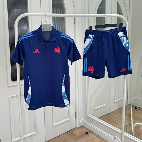Bộ Thể Thao Nam Adidas Performance Pikeepaita Gym Shorts Dark Blue JD4125/ JC7176 Màu Xanh Đậm Size S