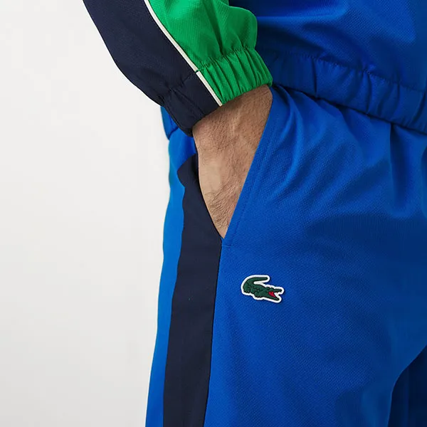 Bộ Thể Thao Nam Lacoste Tennis/Pickleball Sport Tracksuit Tour Màu Xanh Size 3