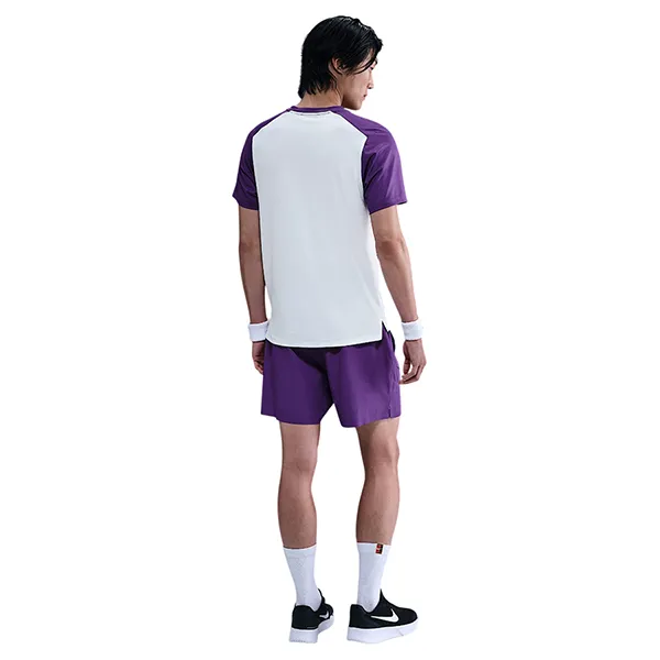 Bộ Thể Thao Nam Nike Court Advantage FZ9846-507/FZ6914-507 Màu Tím Size S (Form Á)
