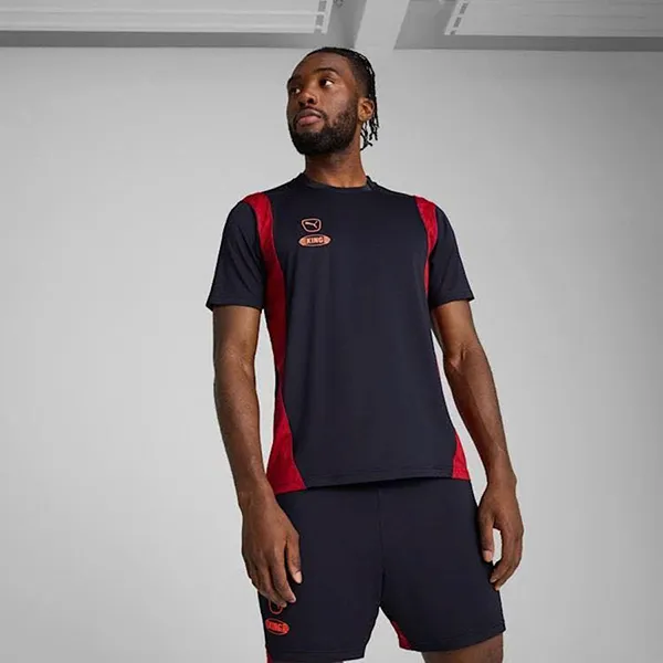 Bộ Thể Thao Nam Puma King Pro Màu Xanh Đậm Size S (Form Âu)