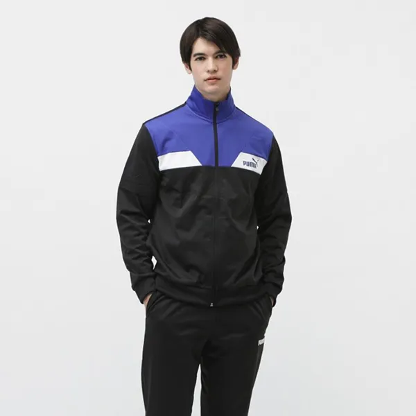 Bộ Thể Thao Nam Puma Power Men's Tracksuit Màu Xanh Đen Size S