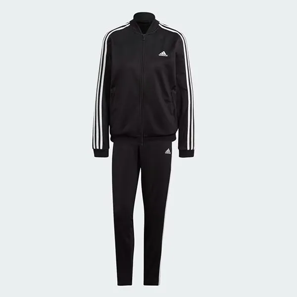 Bộ Thể Thao Nữ Adidas Essentials 3-Stripes Track Suit Black GM5534 Màu Đen Size S