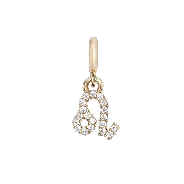 Charm Đồng Hồ Daniel Wellington Zodiac Watch Charm 12 Zodiac Signs Leo Màu Vàng Gold