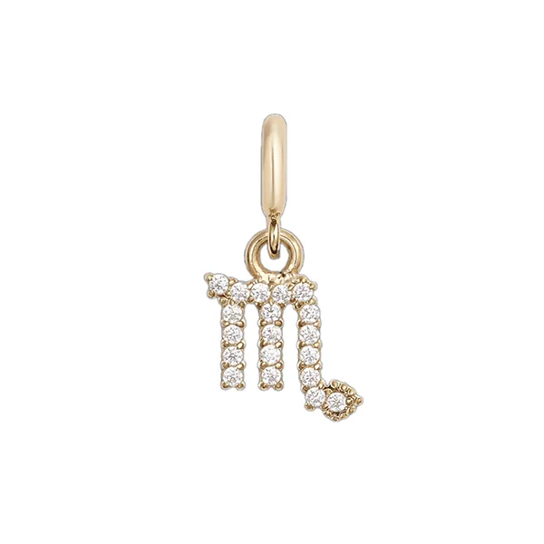 Charm Đồng Hồ Daniel Wellington Zodiac Watch Charm 12 Zodiac Signs Scorpio Màu Vàng Gold