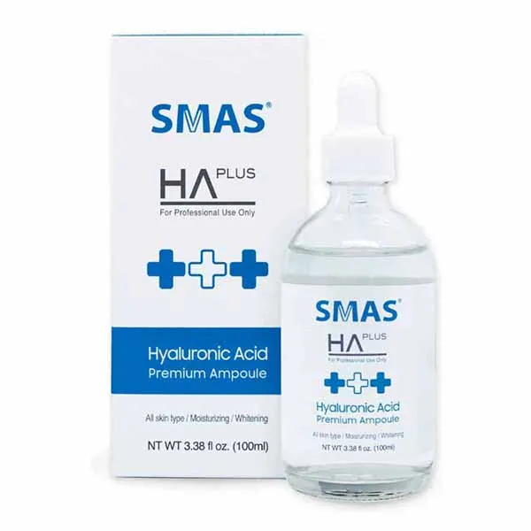 Combo Hỗ Trợ Phục Hồi Và Cấp Nước Cho Da MAS HA Plus Hyaluronic Acid 100ml + Pro Vitamin B5 120g