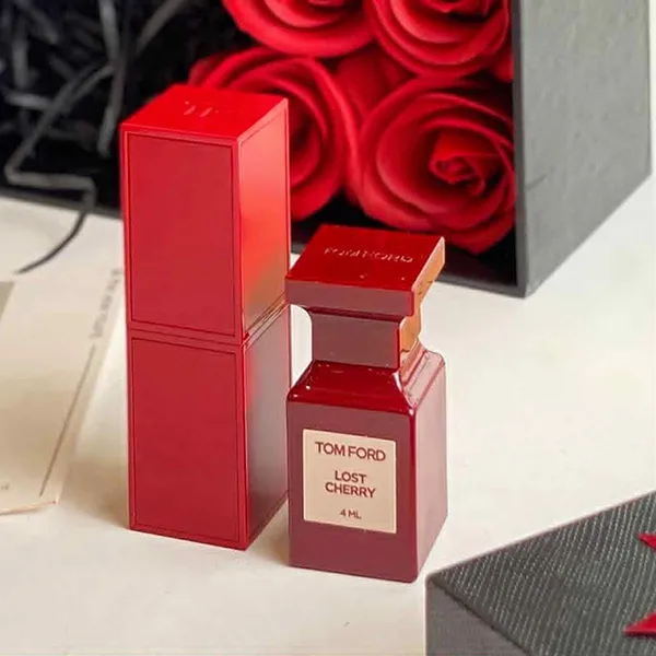 Combo Son Tom Ford TF100 Limited Màu Đỏ Đất + Nước Hoa Lost Cherry Mini 4ml