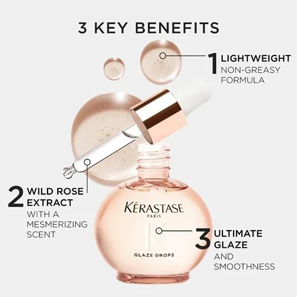Dầu Dưỡng Tóc Kérastase Gloss Absolu Glaze Drops - Dành Cho Tóc Xơ Rối 45ml