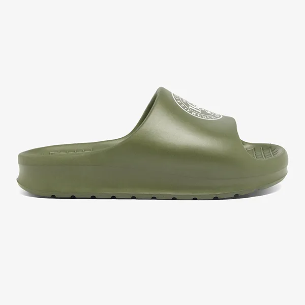 Dép Nữ Lacoste Serve Slide 2.0 48CFA0012 255 Màu Xanh Green Size 9