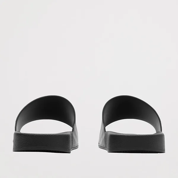Dép Nam Burberry Check Slides Leaf Ip Check Màu Xanh Đen Size 39