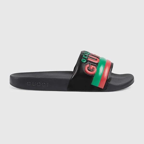 Dép Nam Gucci Men's Original Slide Sandal Màu Đen Size 7