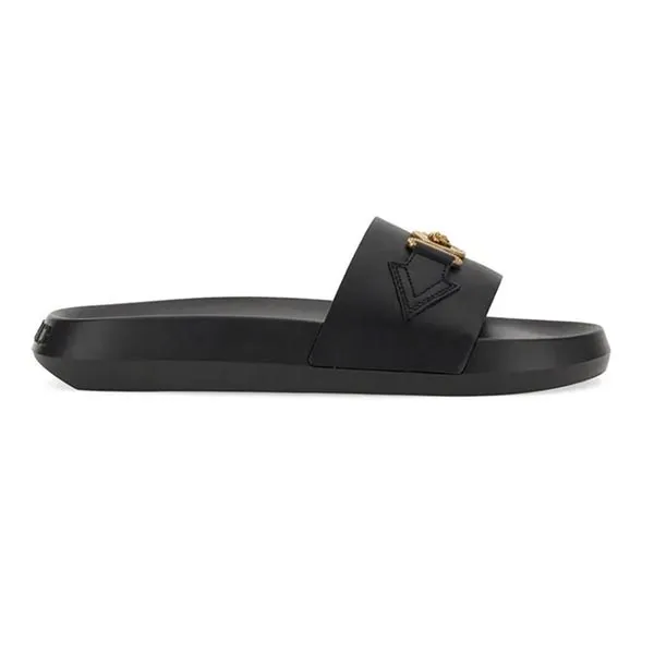 Dép Nam Versace Slide Sandal Black Màu Đen Size 40