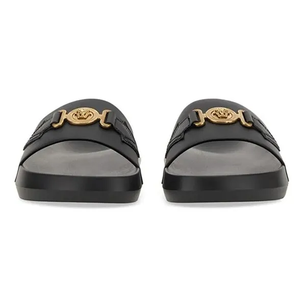 Dép Nam Versace Slide Sandal Black Màu Đen Size 40