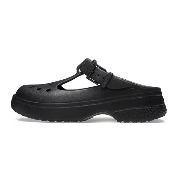 Dép Nữ Crocs Sandal Women Classic Mary Jane Clog - Comfort™ Lightweight Flexible 360-degree Comfort Black Màu Đen Size 4
