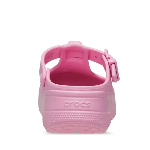 Dép Nữ Crocs Sandal Women Classic Mary Jane Clog - Comfort™ Lightweight Flexible 360-degree comfort - Pink Tweed Màu Hồng Size 4