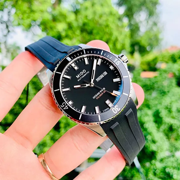 Đồng Hồ Nam Mido Ocean Star Black Watch M0264301705100 Màu Đen
