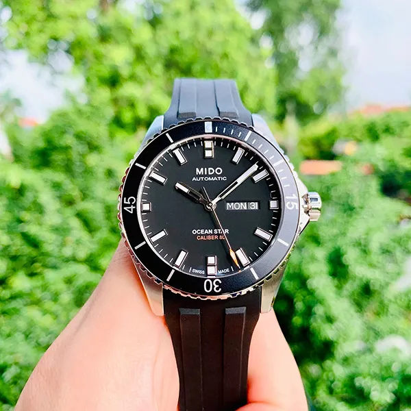 Đồng Hồ Nam Mido Ocean Star Black Watch M0264301705100 Màu Đen