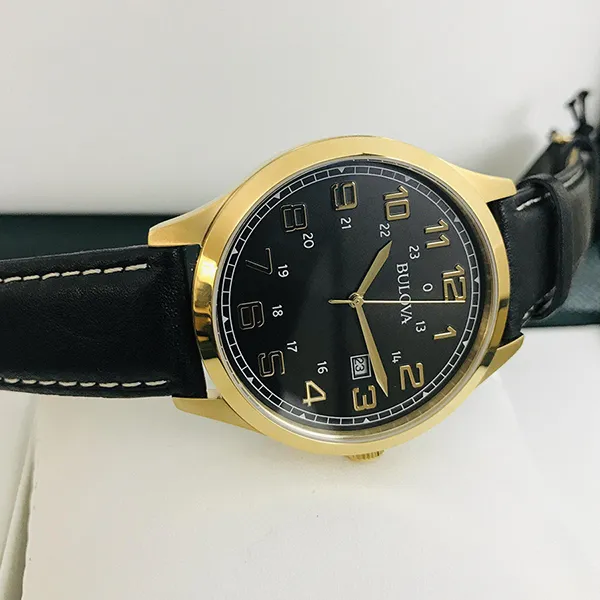 Đồng Hồ Nam Bulova Men Precisionist 97B181 Đen