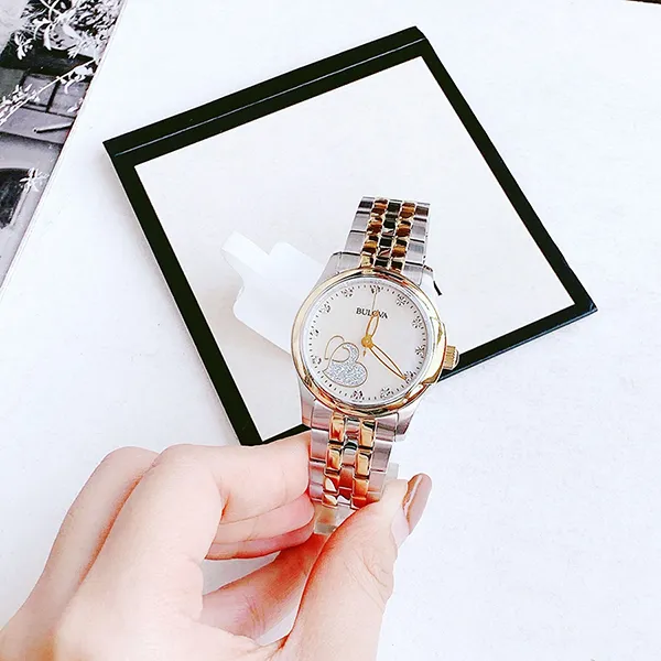 Đồng Hồ Nam Bulova Quartz 98P152 Màu Bạc Vàng