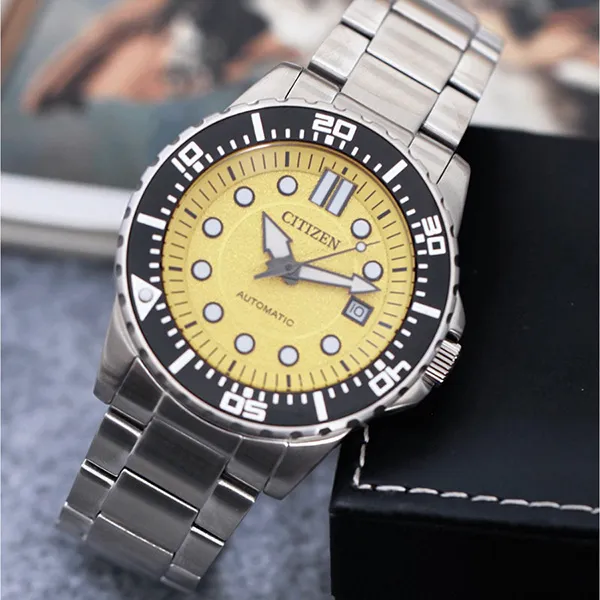 Đồng Hồ Nam Citizen Automatic NJ0170 83Z Vàng