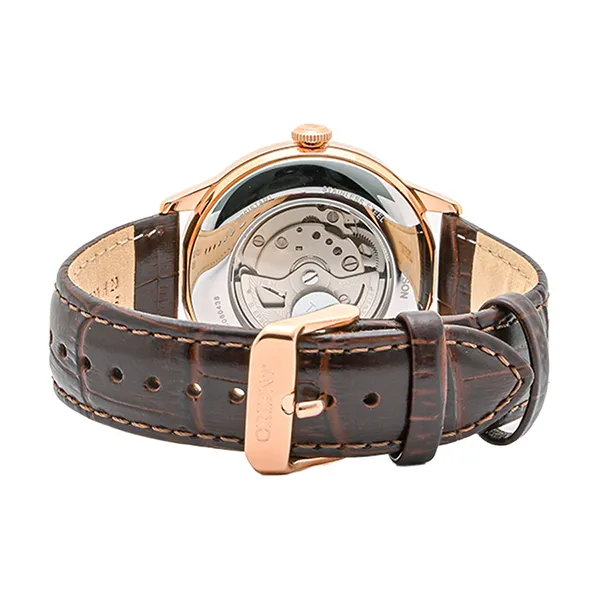 Đồng Hồ Nam Orient Sun And Moon Classic Watch RA-AS0102S10B Màu Nâu/Trắng