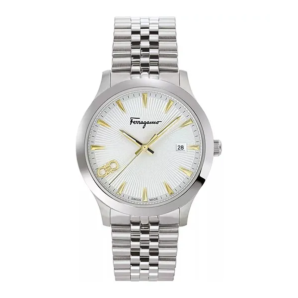 Đồng Hồ Nam Salvatore Ferragamo Duo Watch 40mm SFCV00119 Màu Bạc