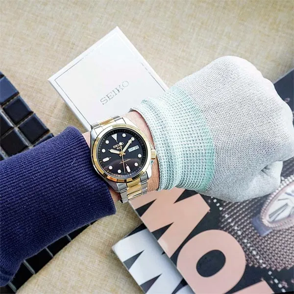 Đồng Hồ Nam Seiko 5 Sports SRPE60K1 (SRPE60) Màu Xanh Bạc