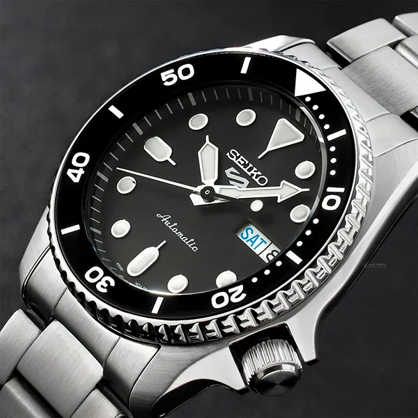 Đồng Hồ Nam Seiko 5 Sports SRPK29K1 (SRPK29) Màu Đen Bạc