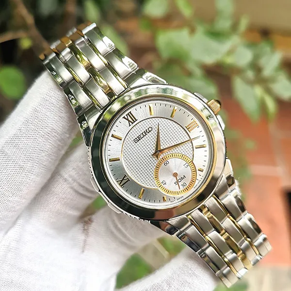 Đồng Hồ Nam Seiko Le Grand Sport Watch SRK010 Màu Vàng - Bạc