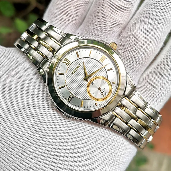 Đồng Hồ Nam Seiko Le Grand Sport Watch SRK010 Màu Vàng - Bạc
