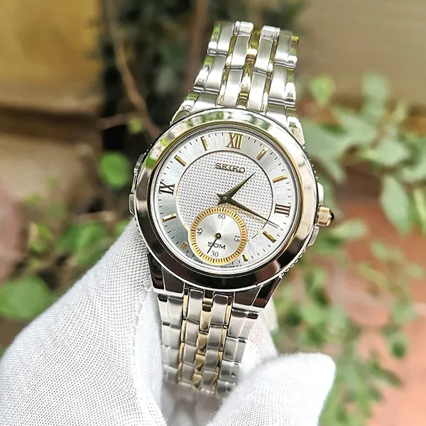 Đồng Hồ Nam Seiko Le Grand Sport Watch SRK010 Màu Vàng - Bạc