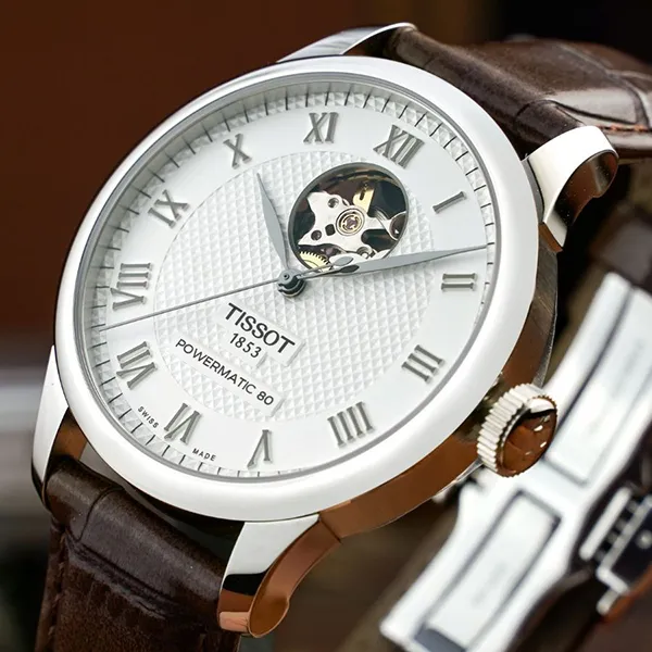 Đồng Hồ Nam Tissot Le Locle T006.407.16.033.01 Màu Nâu Bạc