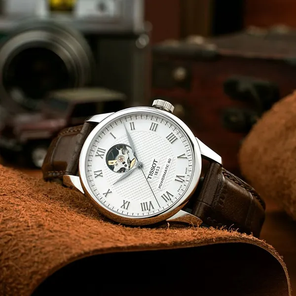 Đồng Hồ Nam Tissot Le Locle T006.407.16.033.01 Màu Nâu Bạc