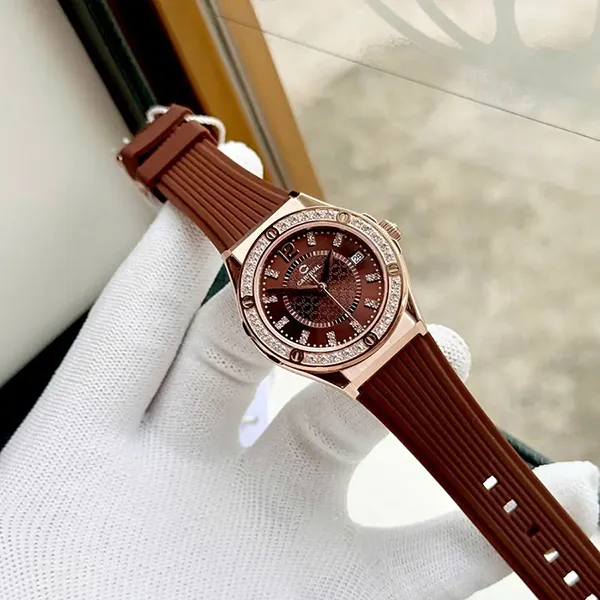 Đồng Hồ Nữ Carnival Fusion Quartz 8173L2-VH-DCS-N (8173L2) Màu Nâu/ Vàng Hồng