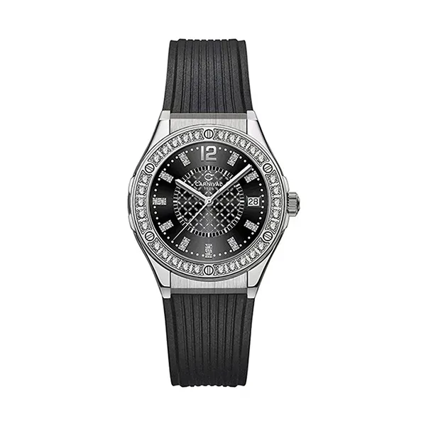 Đồng Hồ Nữ Carnival Fusion Quartz 8173L2-VT-DCS-D (8173L2) Màu Đen Bạc