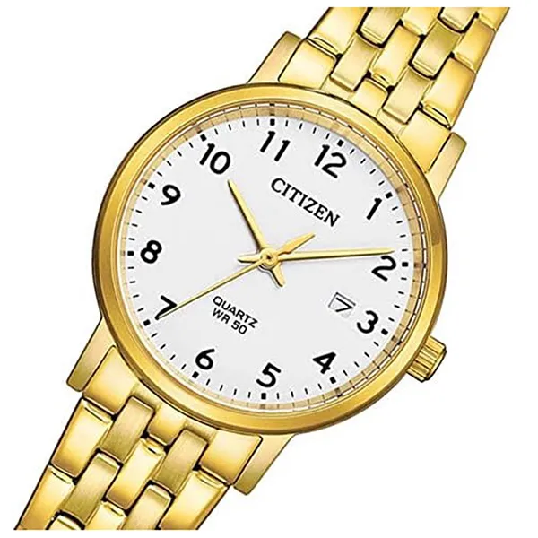Đồng Hồ Nữ Citizen Classic Gold Tone Quartz EU6093 56A Vàng