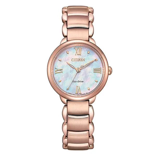 Đồng Hồ Nữ Citizen Eco-drive EM0928-84D Màu Vàng Hồng